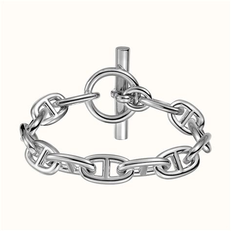 leather band hermes model|Hermes chain of anchor bracelet.